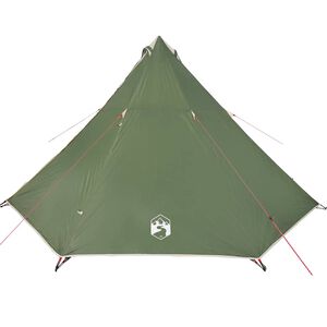 vidaXL Tente familiale tipi 8 personnes vert imperm&eacute;able