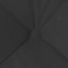 vidaXL Coussins de si&egrave;ge 4 pcs Noir 40 x 40 cm Tissu en microfibre