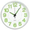 vidaXL Horloge murale lumineuse Blanc 30 cm