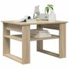 vidaXL Table basse Ch&ecirc;ne Sonoma 64 x 54 x 44 cm Bois d'ing&eacute;nierie