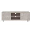 vidaXL Meuble TV Gris b&eacute;ton 120x40,5x35 cm Bois d'ing&eacute;nierie