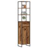 vidaXL Cabinet de salle de bain Bois Ancien 40 x 30 x 180 cm
