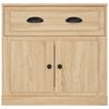 vidaXL Buffet ch&ecirc;ne sonoma 70x35,5x67,5 cm bois d'ing&eacute;nierie