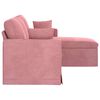 vidaXL Canap&eacute; Rose Dimensions globales: 178 x 134 x 80 cm (l x P x H)