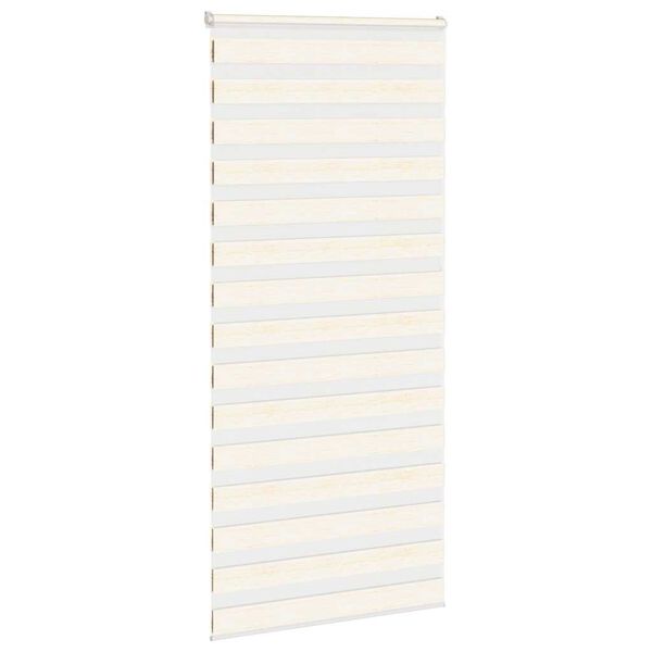 vidaXL Store z&egrave;bre beige marbr&eacute; largeur du tissu 90,9 cm polyester
