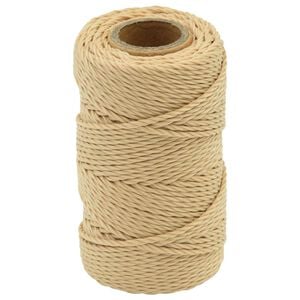 vidaXL Corde utilitaire polyvalente 2 mm 25 m Naturel PP