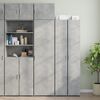 vidaXL Armoire murale gris b&eacute;ton 50x42,5x40 cm bois d'ing&eacute;nierie