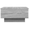 vidaXL Table basse sonoma gris 60x45x31 cm bois d'ing&eacute;nierie