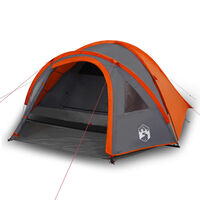 vidaXL Tente de camping 4 personnes 300x250x132 cm taffetas 185T
