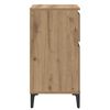 vidaXL Cabinet de chevet 2 pcs Ch&ecirc;ne artisanal 40 x 35 x 70 cm