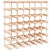 vidaXL Casier &agrave; vin pour 42 bouteilles 68,5x23x68,5 cm pin massif