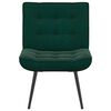 vidaXL Chaise de relaxation vert fonc&eacute; 64x74x84 cm velours