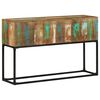 vidaXL Table console 120x30x75 cm Bois de r&eacute;cup&eacute;ration massif