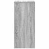 vidaXL Buffet sonoma gris 29,5x34x76 cm bois d'ing&eacute;nierie
