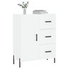 vidaXL Buffet blanc 69,5x34x90 cm bois d'ing&eacute;nierie