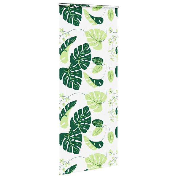 vidaXL Store enrouleur de douche avec cassette largeur du tissu 106 cm