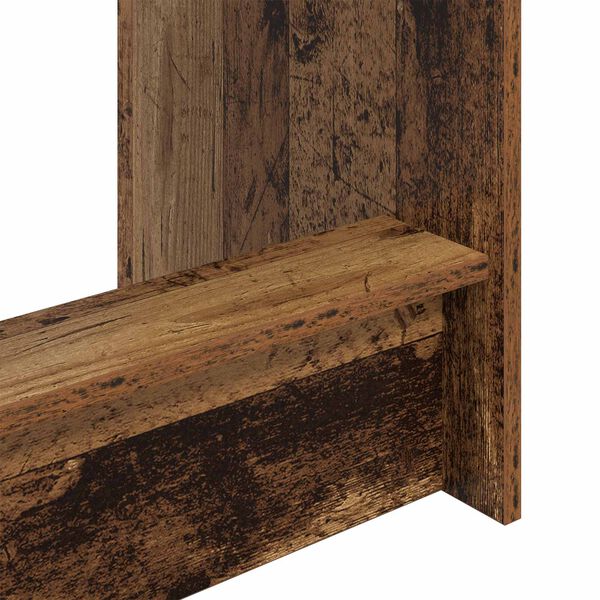 vidaXL Bureau de lit Bois ancien 100 x 45 x 75 cm Bois d'ing&eacute;nierie