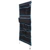 vidaXL Sac de rangement Noir et Bleu 161 x 58,5 cm oxford