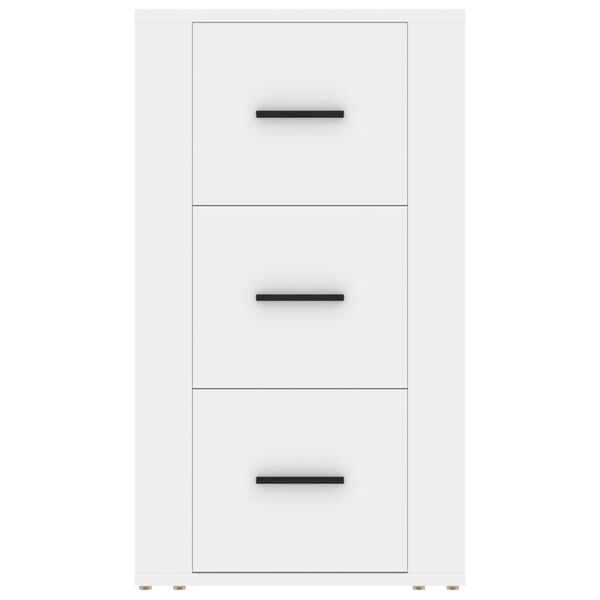 vidaXL Buffet Blanc 40x33x70 cm Bois d'ingénierie