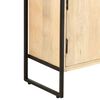 vidaXL Biblioth&egrave;que &agrave; 4 niveaux 124x30x180 cm Bois de manguier massif