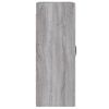 vidaXL Armoires murales 2 pcs sonoma gris bois d'ingénierie