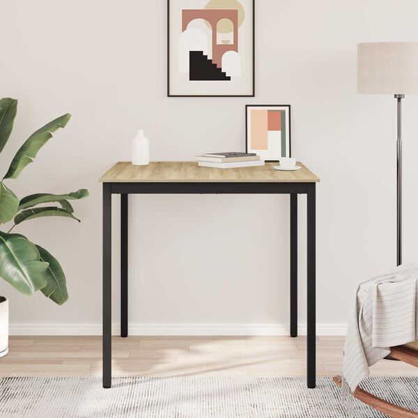 vidaXL Table de bar debout Bois d'ing&eacute;nierie