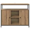 vidaXL Buffet Ch&ecirc;ne artisanal 100 x 35 x 80 cm Bois d'ing&eacute;nierie