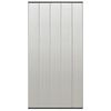 vidaXL Moustiquaire de porte rideau en maille 5 pcs Noir 120x240 cm