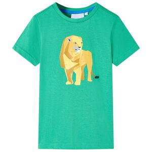 T-shirt pour enfants vert 104