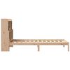 vidaXL Lit biblioth&egrave;que sans matelas 75x190 cm bois de pin massif