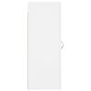 vidaXL Armoire murale blanc 34,5x34x90 cm