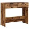 vidaXL Table console vieux bois 90x36x75 cm bois d'ing&eacute;nierie