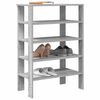 vidaXL &Eacute;tag&egrave;re &agrave; chaussures sonoma gris 61x32x87,5 cm bois ing&eacute;nierie
