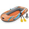 Bestway Bateau gonflable Orange 246 x 122 cm PVC