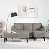 vidaXL Ensemble de Canap&eacute;s avec coussin 2 pcs Taupe Polyester