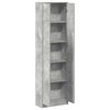 vidaXL Armoire Gris b&eacute;ton 55 x 25 x 189 cm Bois d'ing&eacute;nierie