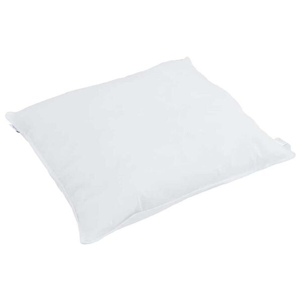 vidaXL Oreiller avec oreiller 2 pcs Blanc 50 x 50 cm Plume