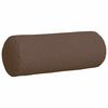 vidaXL Coussins d'accent 2 pcs Marron &Oslash; 25 x 70 cm tissu