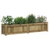 vidaXL Jardini&egrave;re 150x31x31 cm bois de pin impr&eacute;gn&eacute;