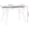 vidaXL Table de jardin 150x90x75 cm Bois d'acacia solide