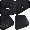 vidaXL Tapis de voiture 4 pcs Noir Caoutchouc
