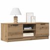 vidaXL Meuble TV ch&ecirc;ne artisanal 102x35x36,5 cm bois d'ing&eacute;nierie