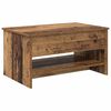 vidaXL Table basse Bois Ancien 80 x 50,5 x 41,5 cm Bois d'ing&eacute;nierie