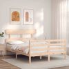 vidaXL Cadre de lit sans matelas 140x190 cm bois massif