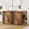 vidaXL Maison pour chat Bois ancien 85 x 55 x 50,5 cm