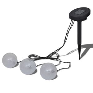 vidaXL Boules solaires flottantes 3 LED pour &eacute;tang piscine