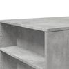vidaXL Table basse gris b&eacute;ton 102x55x42 cm bois d'ing&eacute;nierie