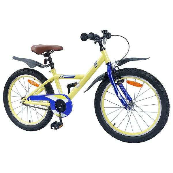 vidaXL V&eacute;lo pour Enfants 18 Pouces pour les 5-7 ans Jaune