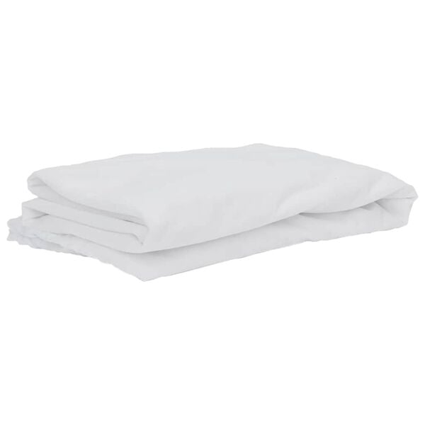 vidaXL Prot&egrave;ge-matelas blanc 100x220 cm imperm&eacute;able