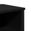 vidaXL Table console noir 100x35x74,5 cm bois d'ing&eacute;nierie